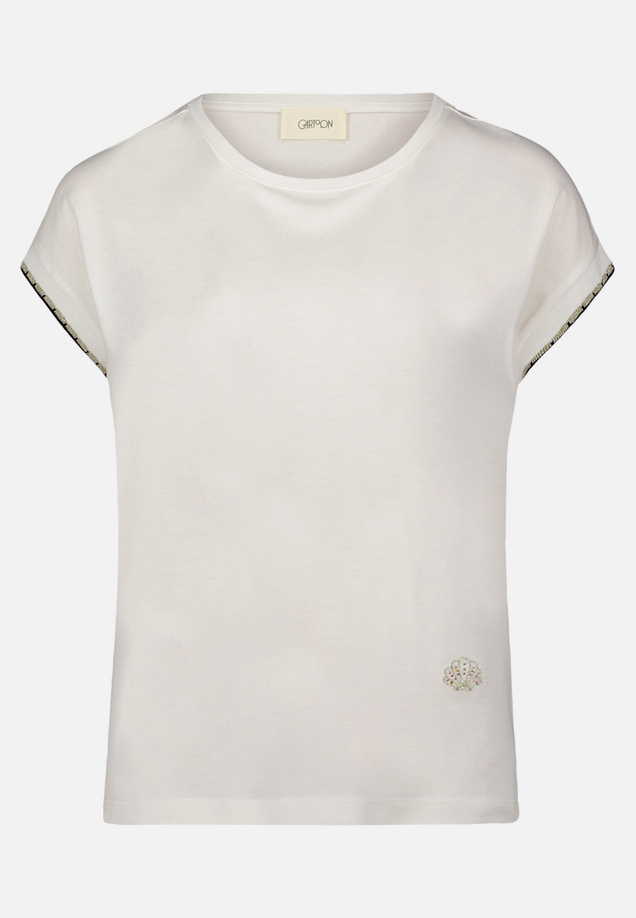 Casual-Shirt mit Rundhalsausschnitt / Vorderseite