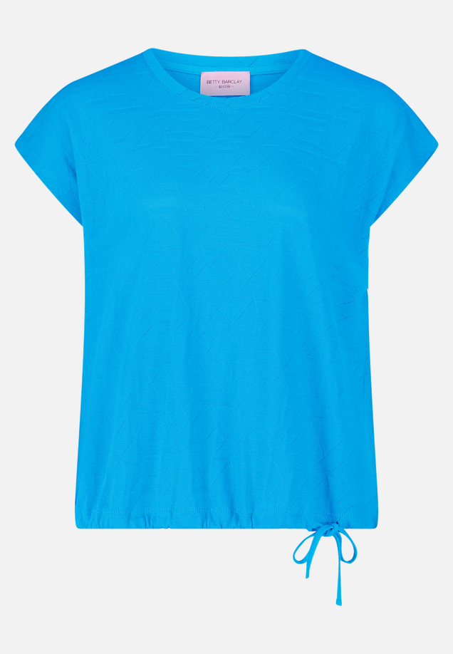 Strukturshirt mit Tunnelzug / Vorderseite