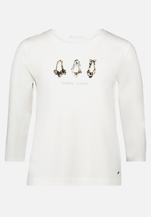 Casual-Shirt mit Print / Vorderseite