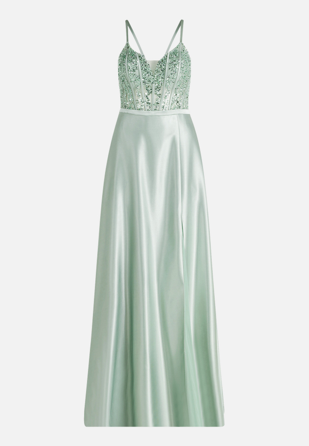Abendkleid mit Stickerei / Vorderseite