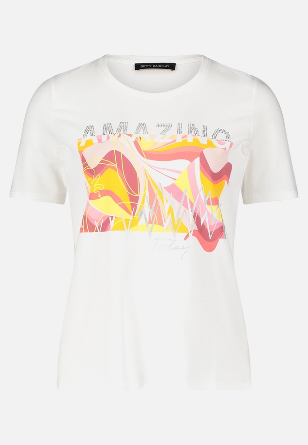 Basic Shirt mit Placement / Vorderseite