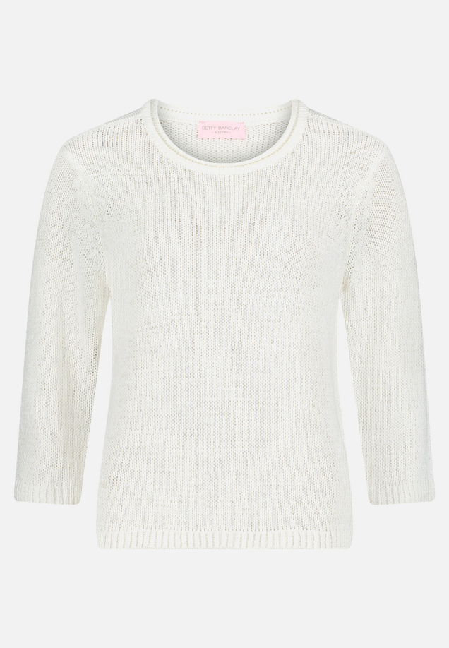 Strickpullover mit 3/4 Arm / Vorderseite