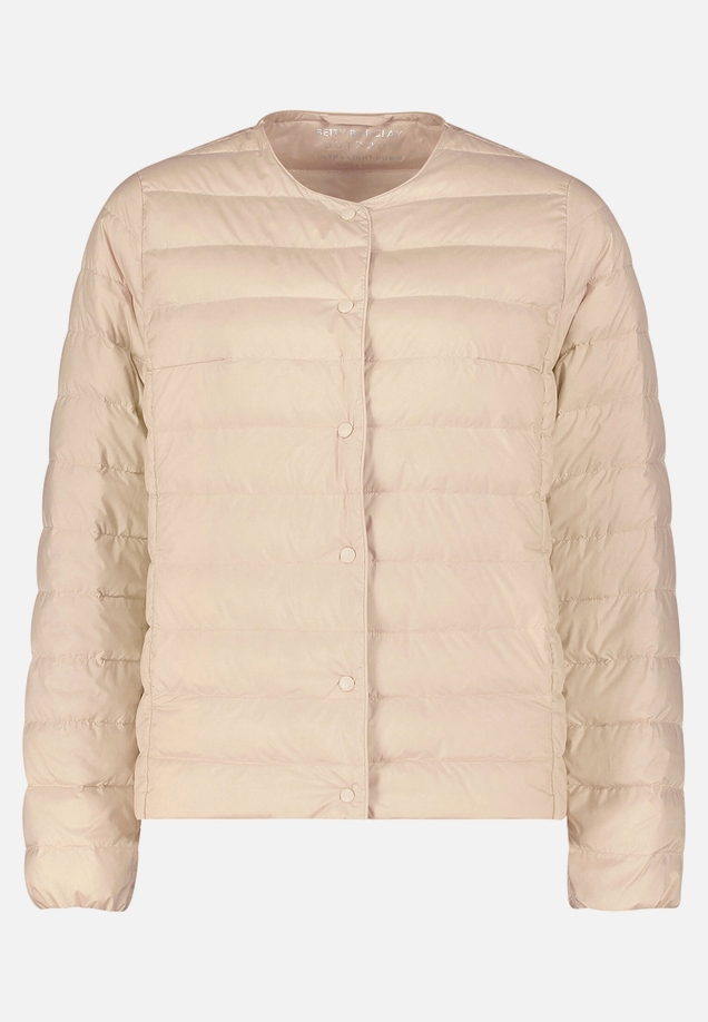 Daunen-Steppjacke mit Rundhalsausschnitt / Vorderseite