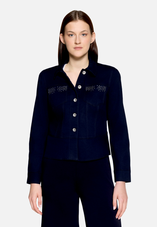 Blazer-Jacke langarm / Modellfoto Vorderseite