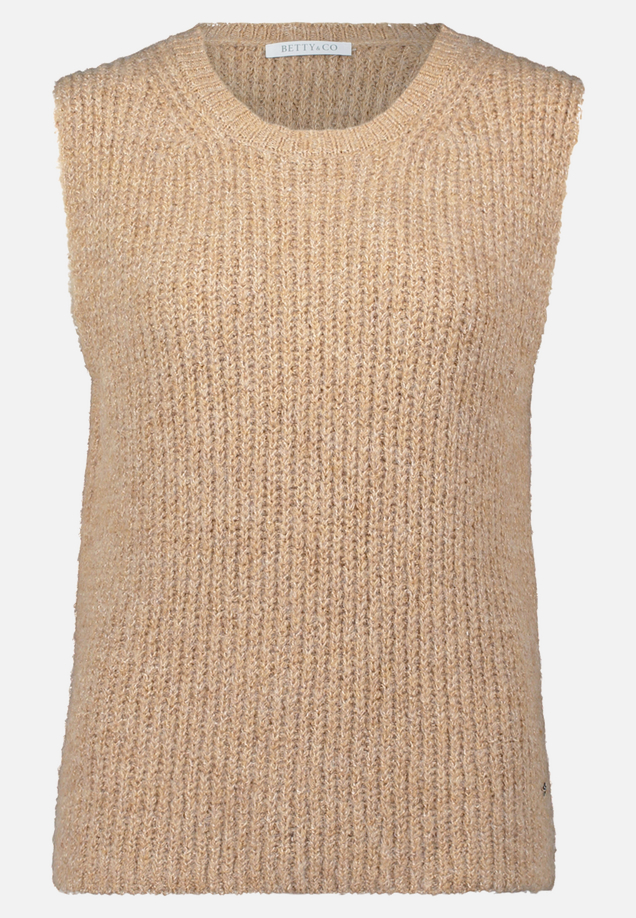 Strickpullover ohne Arm / Vorderseite