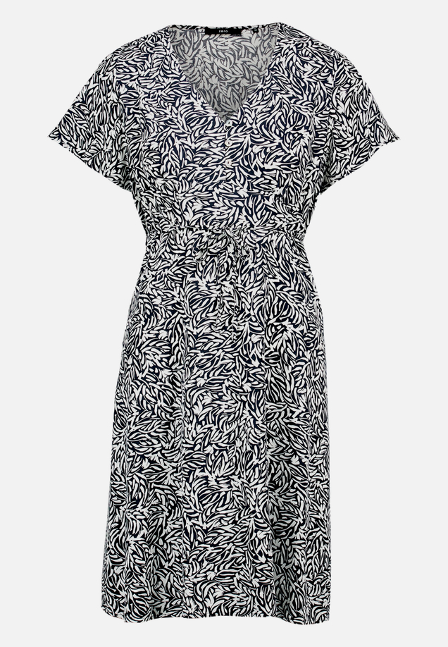 Blusenkleid Mini mit Bindegürtel  / Vorderseite