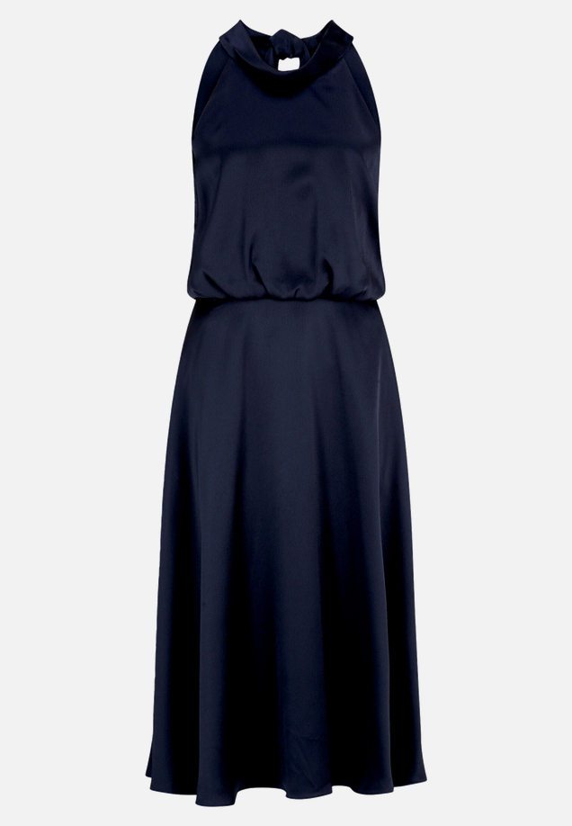 Cocktailkleid mit Stehkragen / Vorderseite