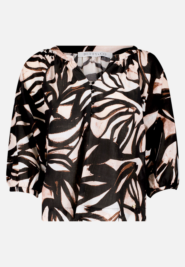 Schlupfbluse mit Print / Vorderseite