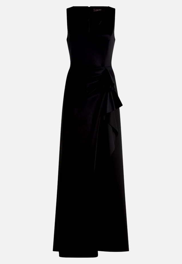 Abendkleid mit Volant / Vorderseite