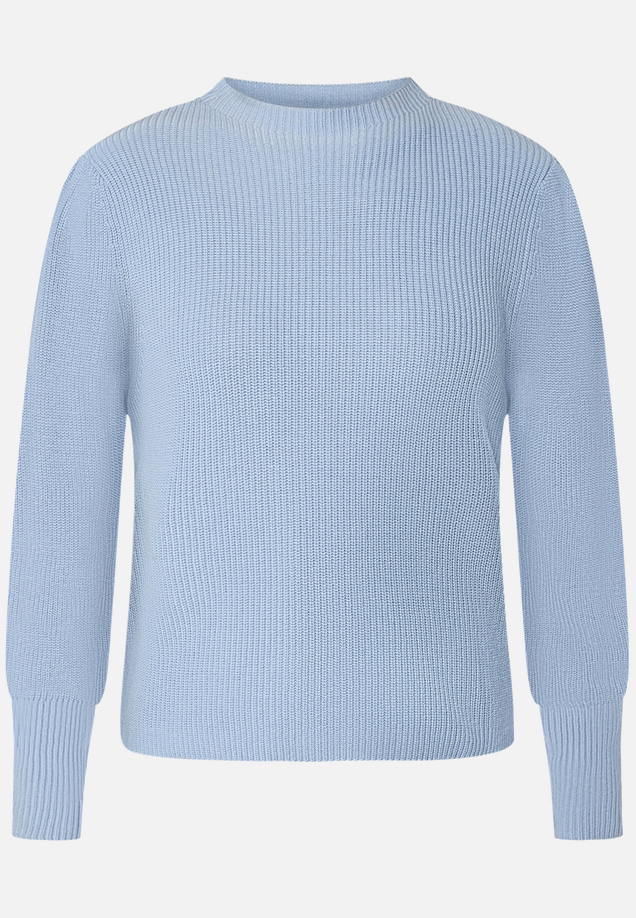 Strickpullover mit Ballonärmeln / Vorderseite