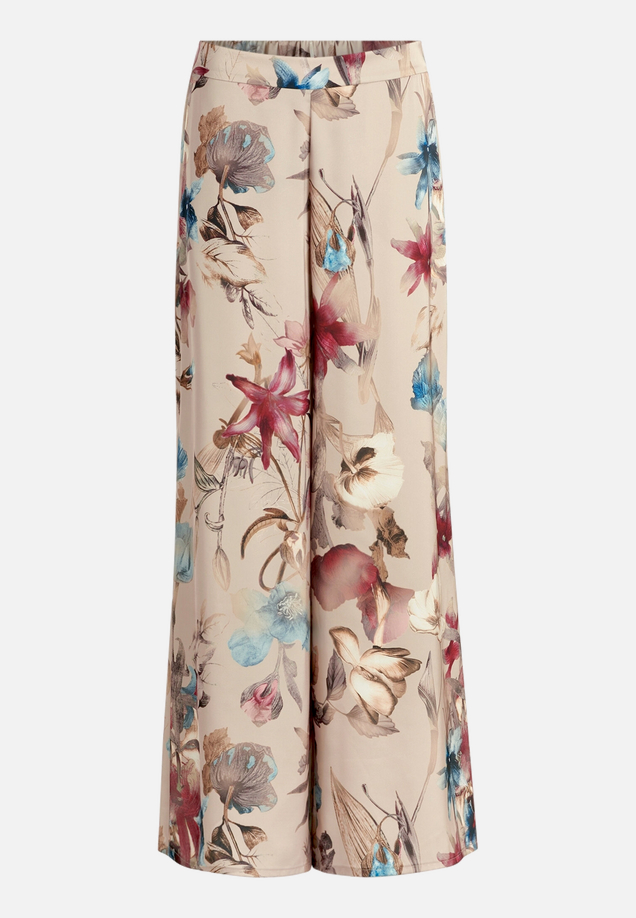 Marlene-Hose mit Blumenprint / Vorderseite