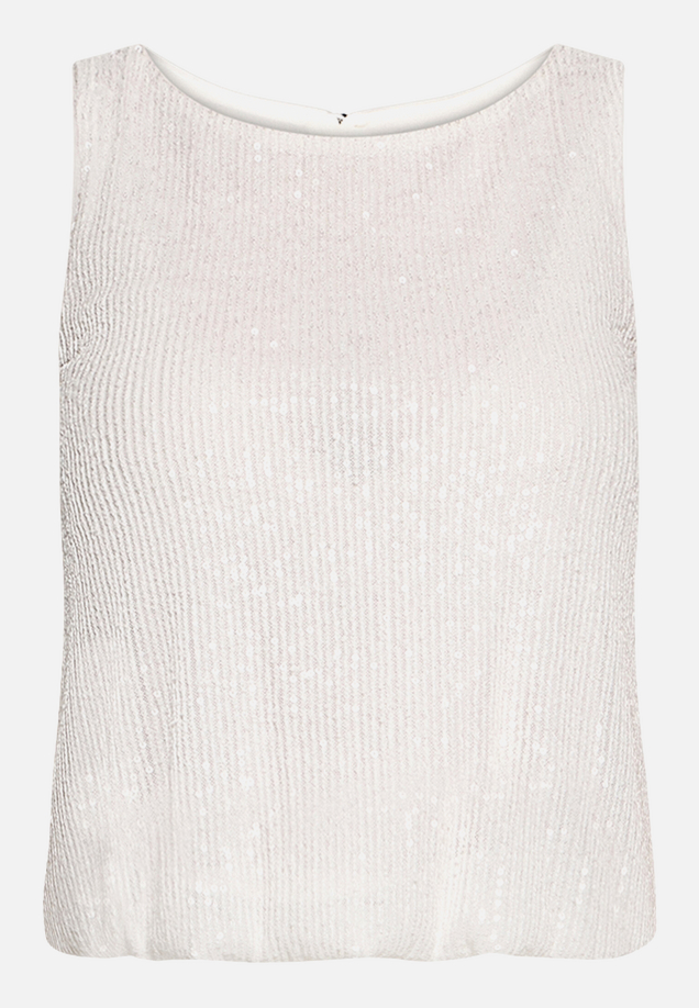 Pailletten-Top im Glitzer-Look / Vorderseite