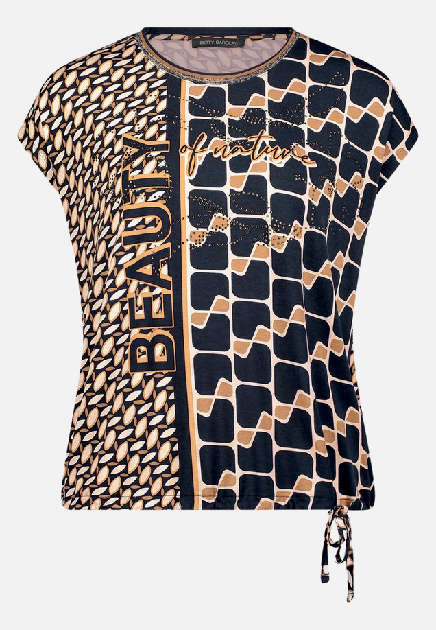 Print-T-Shirt mit Tunnelzug  / Vorderseite