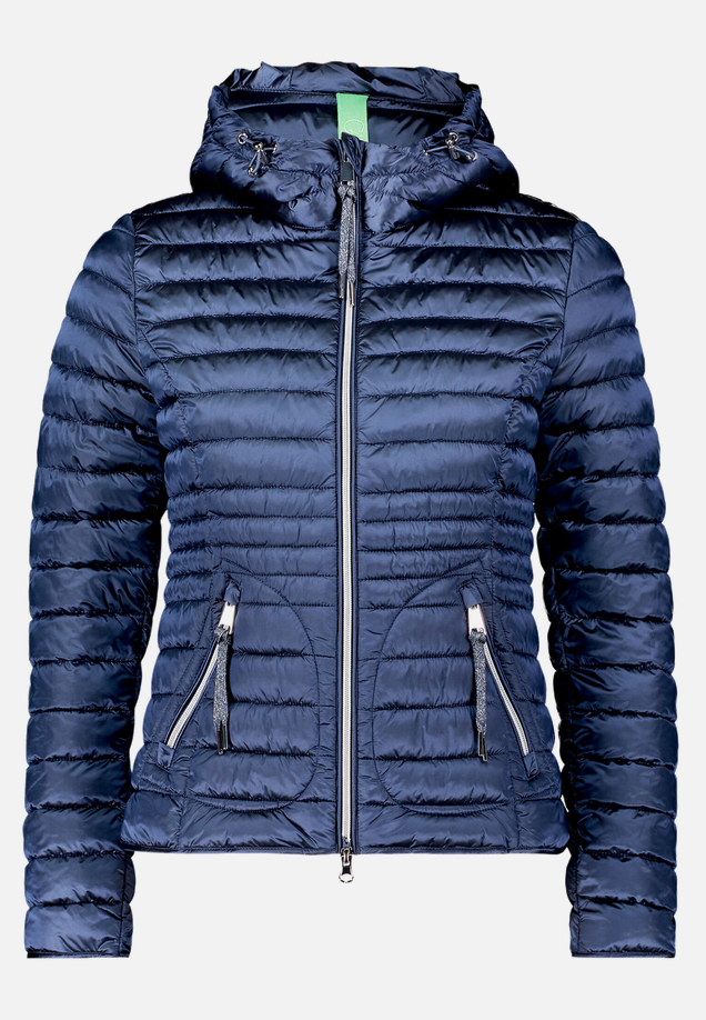 Steppjacke mit Reißverschlusstaschen / Vorderseite