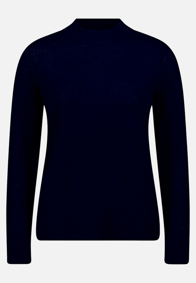 Kaschmir-Pullover mit Stehkragen / Vorderseite
