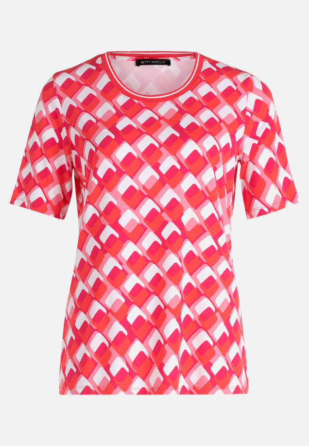 Basic Shirt mit Print / Vorderseite
