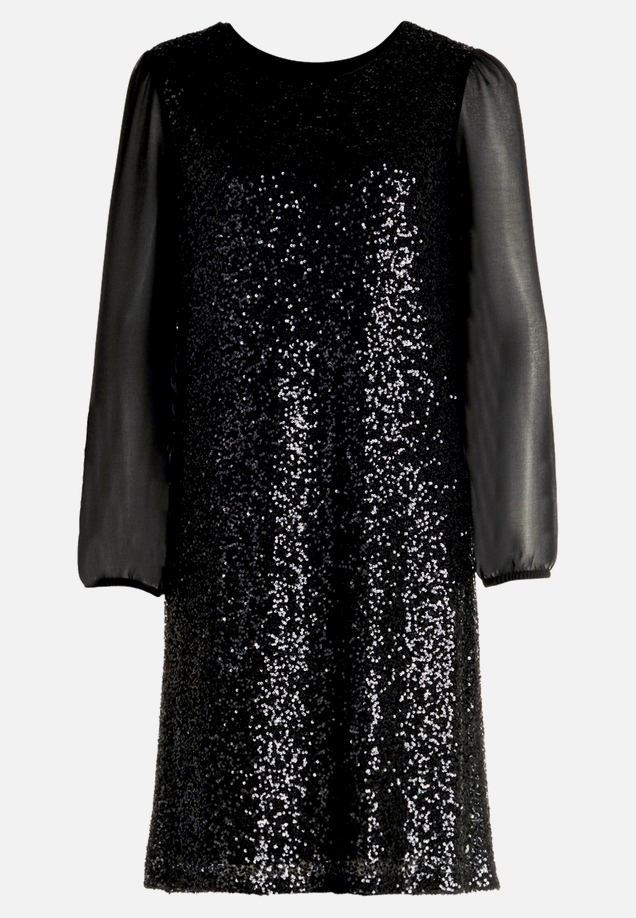 Partykleid mit Pailletten / Vorderseite