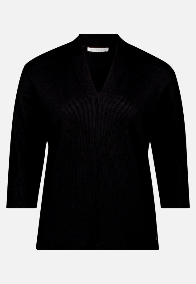 Casual-Shirt mit V-Ausschnitt / Vorderseite