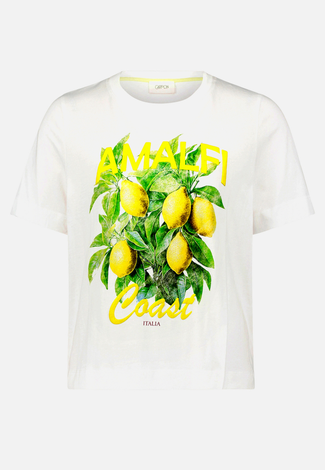Kurzarm-Shirt mit Rundhalsausschnitt / Vorderseite