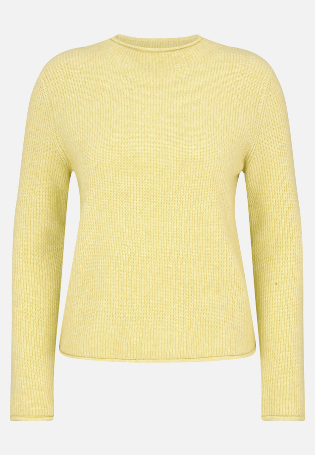 Strickpullover mit Stehkragen / Vorderseite