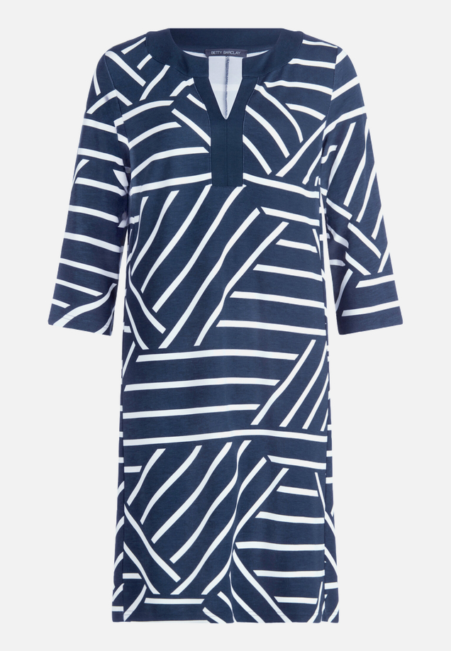 Jerseykleid mit 3/4 Arm / Vorderseite