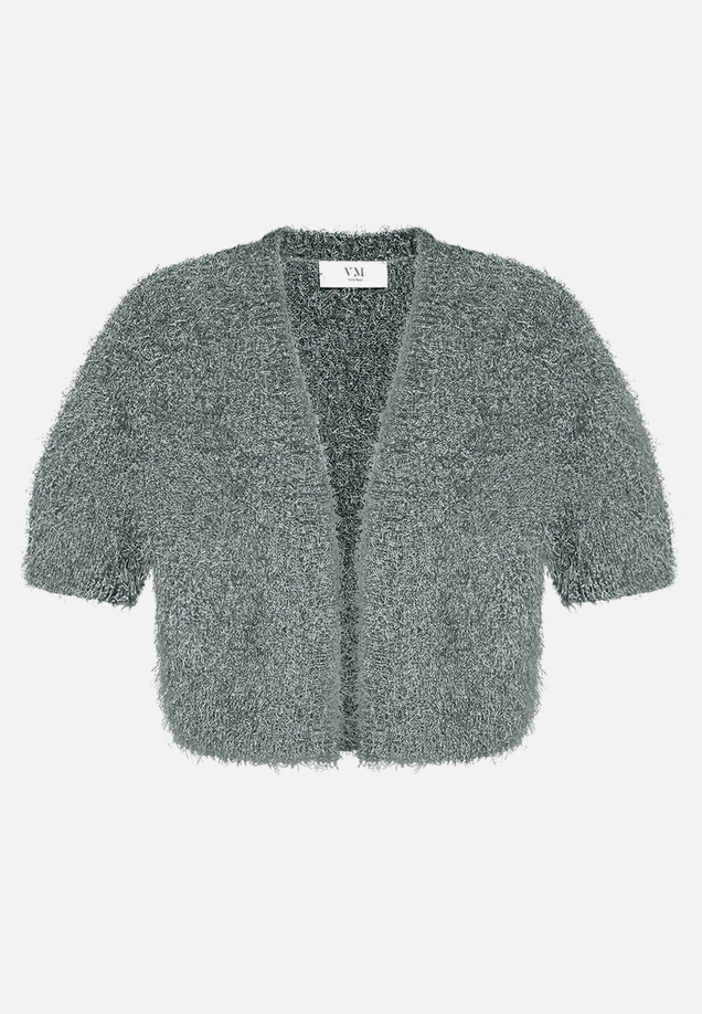 Sommer-Strickjacke mit Effektgarn / Vorderseite