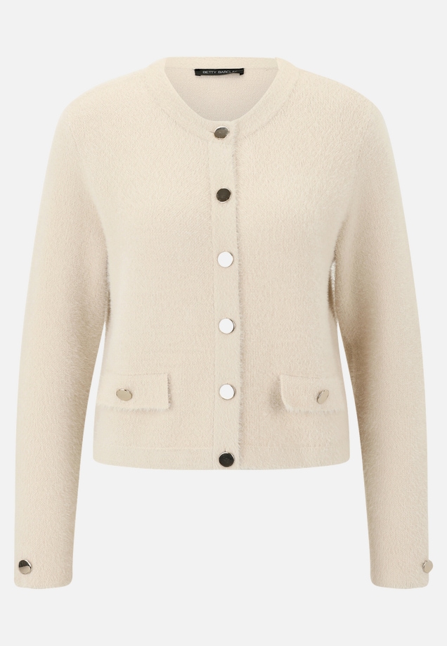 Casual-Strickjacke mit Knopfleiste / Vorderseite