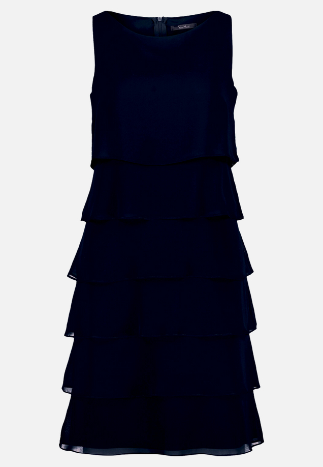 Cocktailkleid mit Volant / Vorderseite
