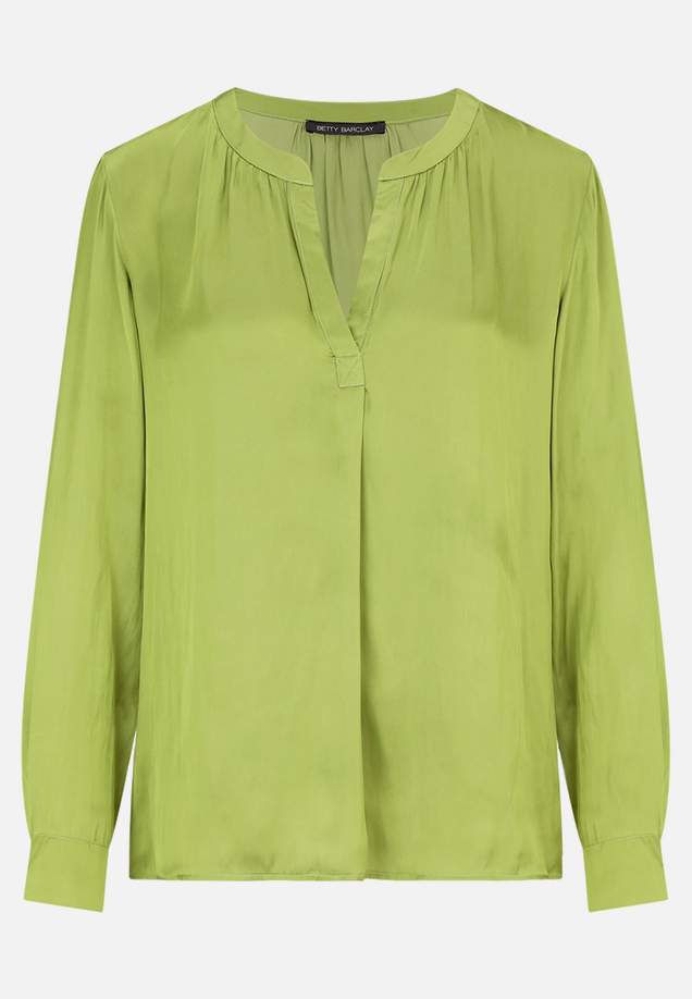 Satin-Bluse langarm / Vorderseite