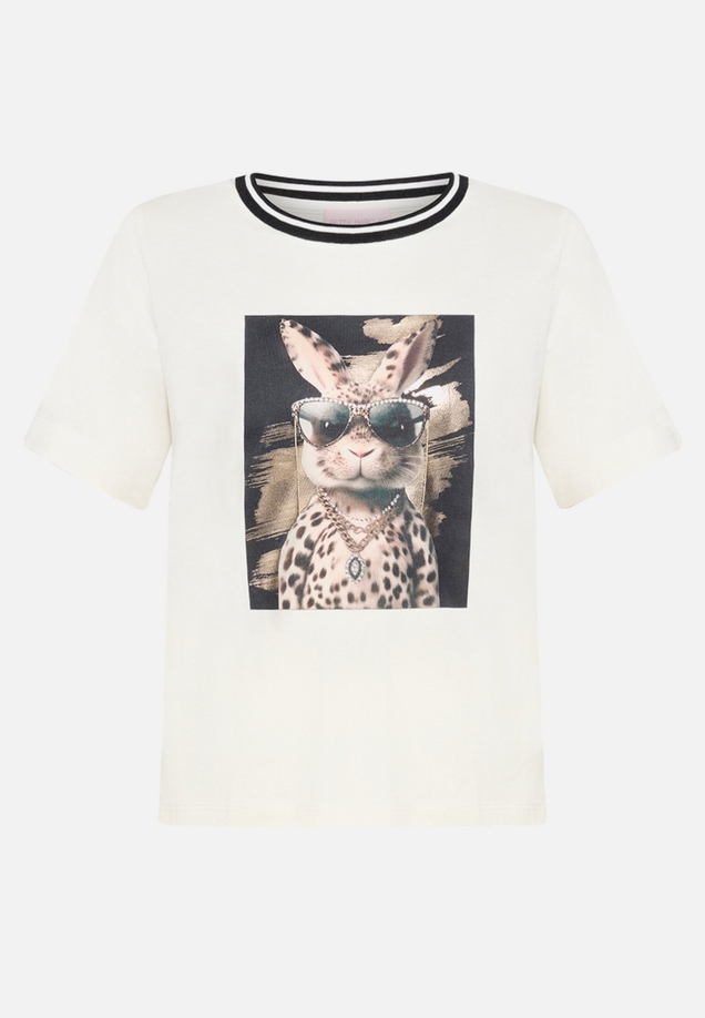Basic Shirt mit Aufdruck / Vorderseite