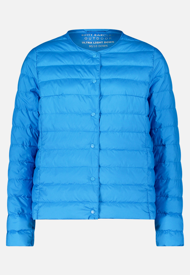 Daunen-Steppjacke mit Rundhalsausschnitt / Vorderseite