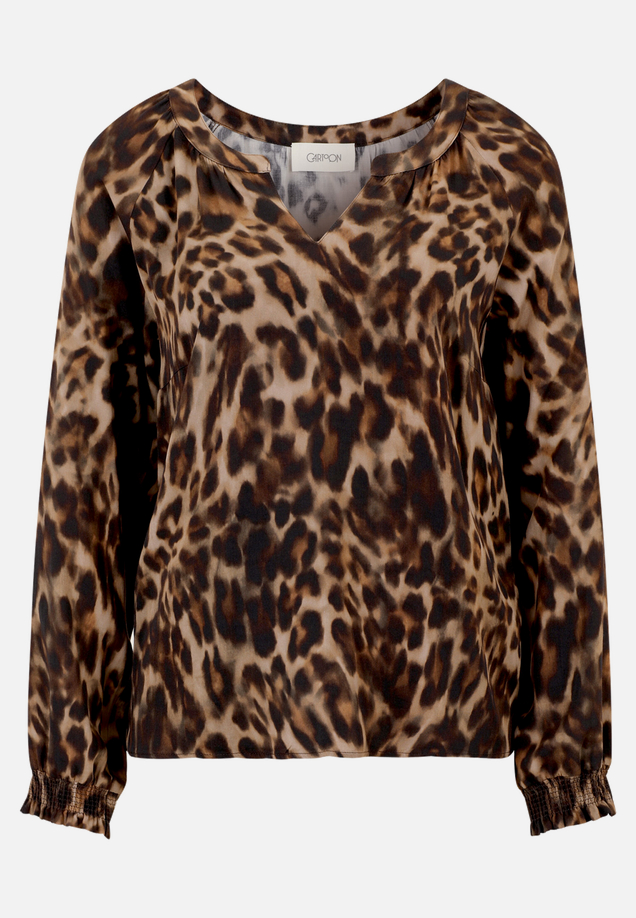 Casual-Bluse mit Muster / Vorderseite