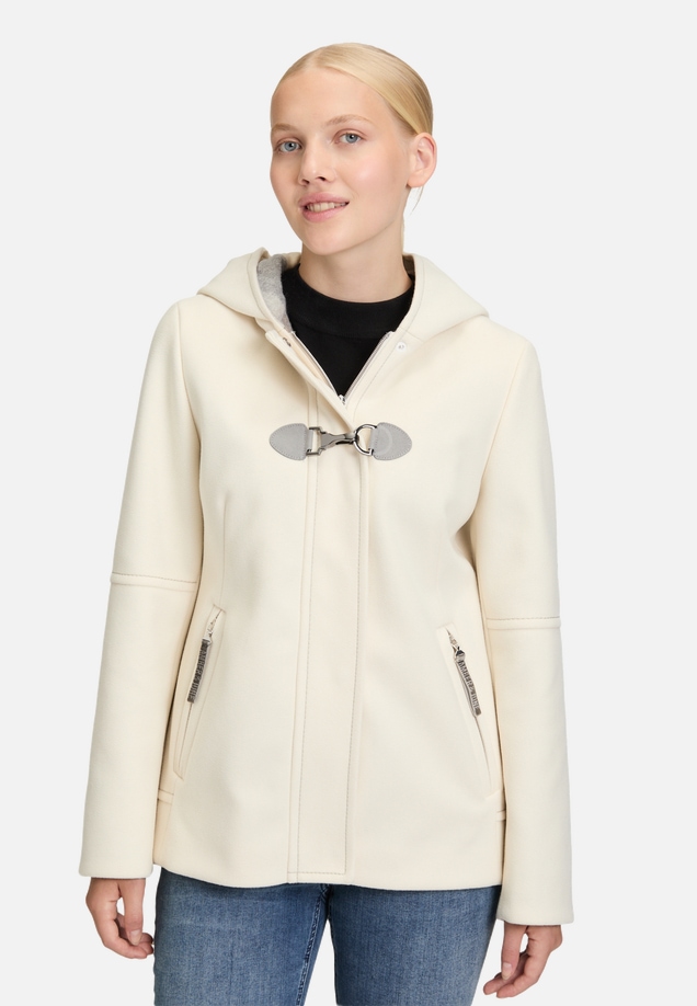 Winterjacke mit Kapuze / Modellfoto Vorderseite