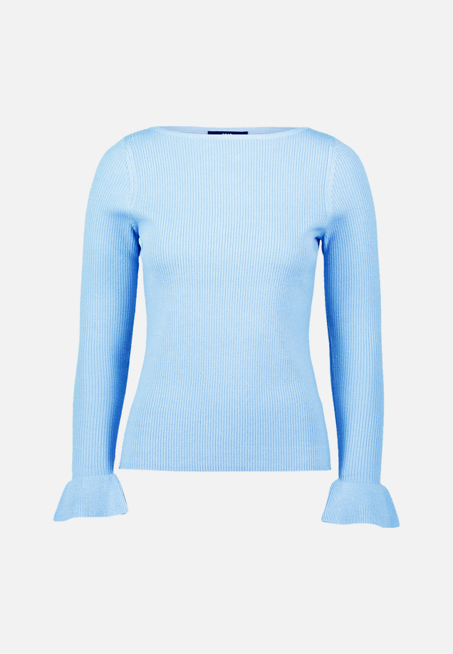 Pullover mit Volants am Ärmel / Vorderseite