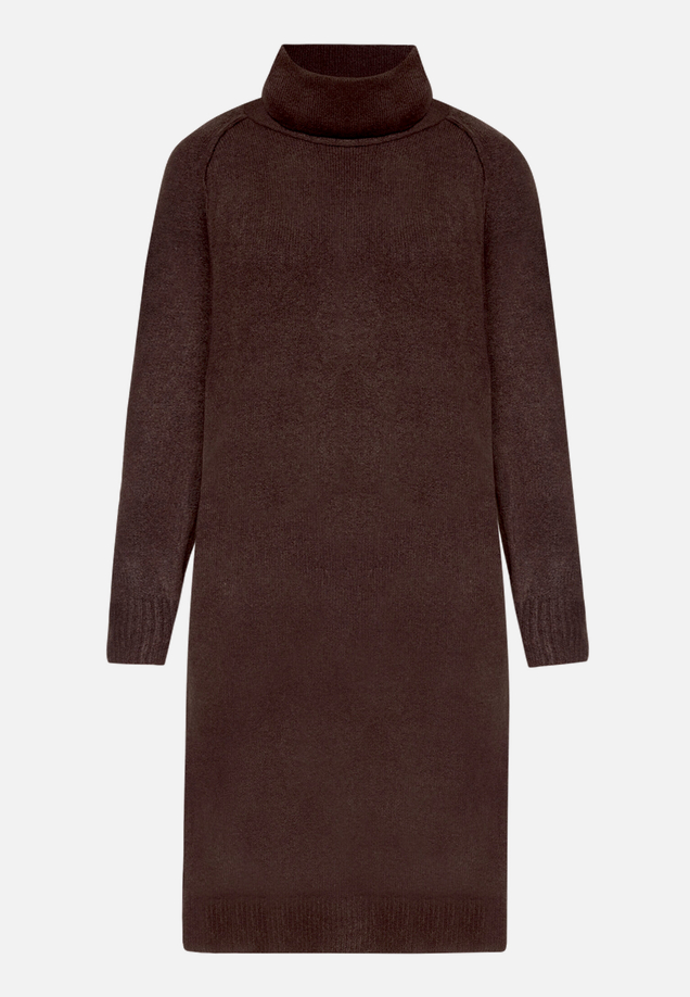 Strickkleid mit Turtle Neck / Vorderseite