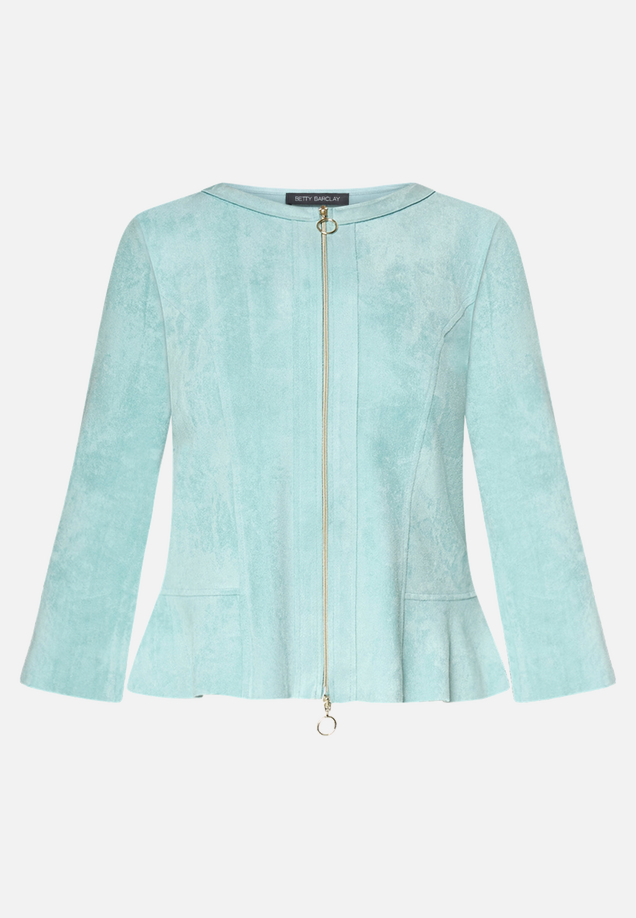 Blazer-Jacke mit Reißverschluss / Vorderseite