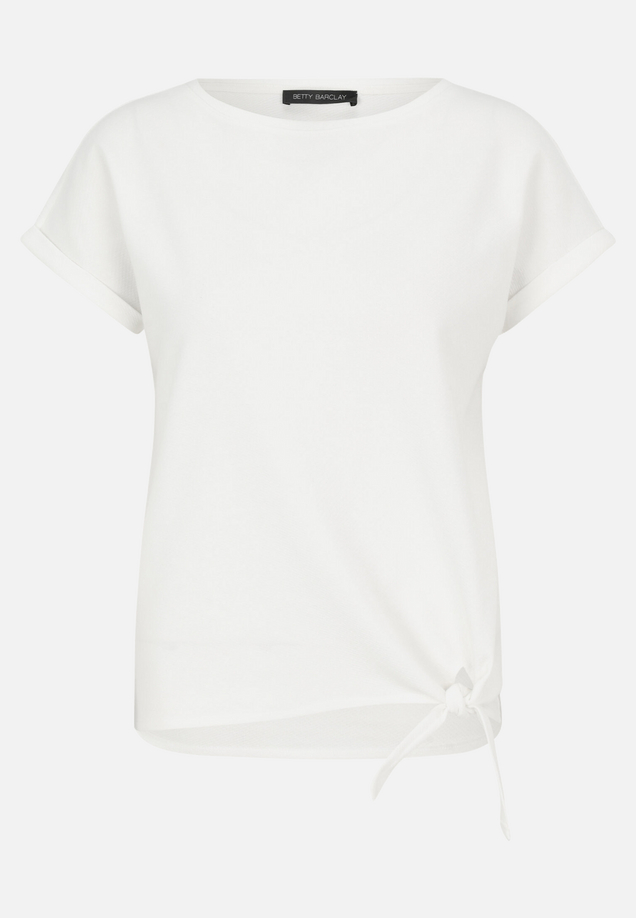 Halbarm-Shirt mit Schleifenknoten / Vorderseite