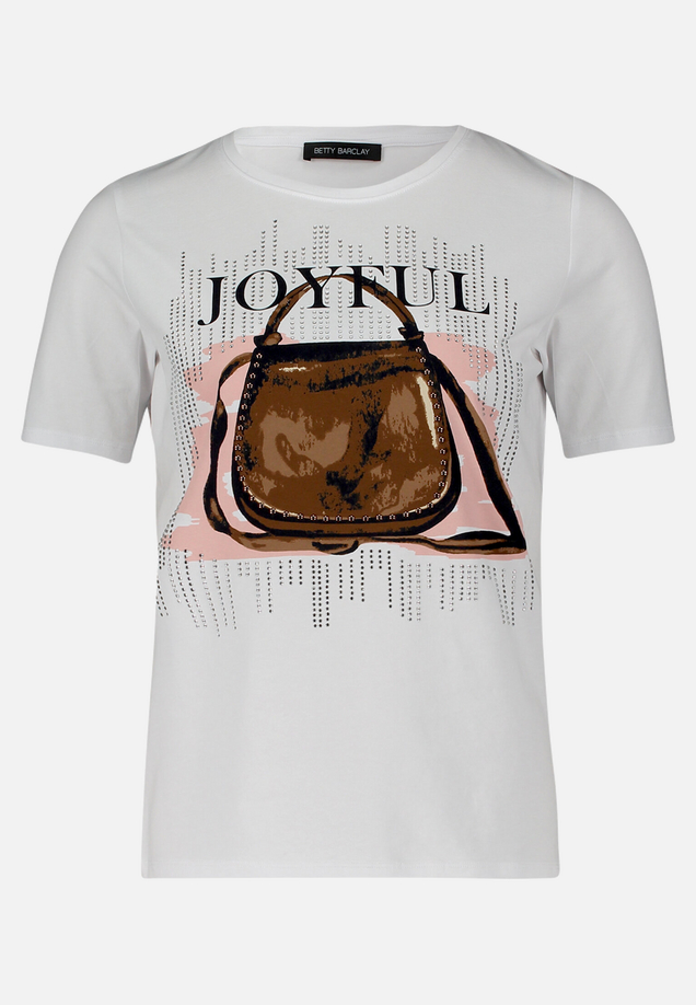 Basic Shirt mit Aufdruck / Vorderseite