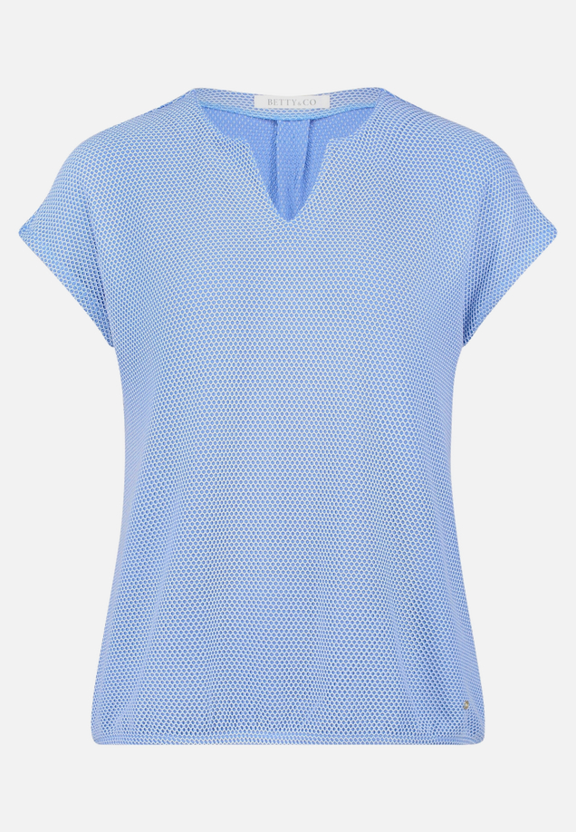 Casual-Shirt mit Struktur / Vorderseite