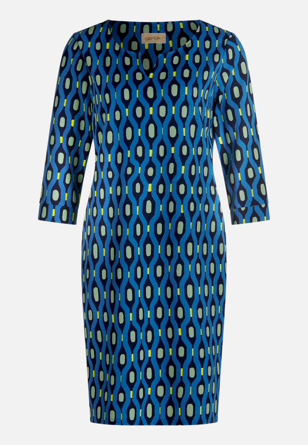 Casual-Kleid mit Muster / Vorderseite