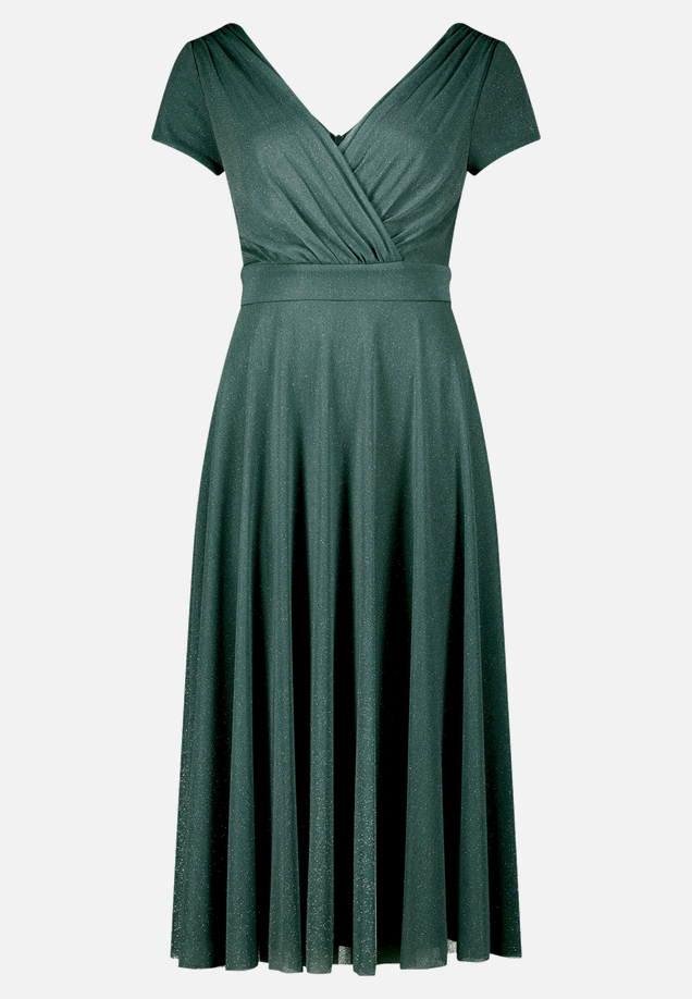 Cocktailkleid im Glitzer-Look / Vorderseite