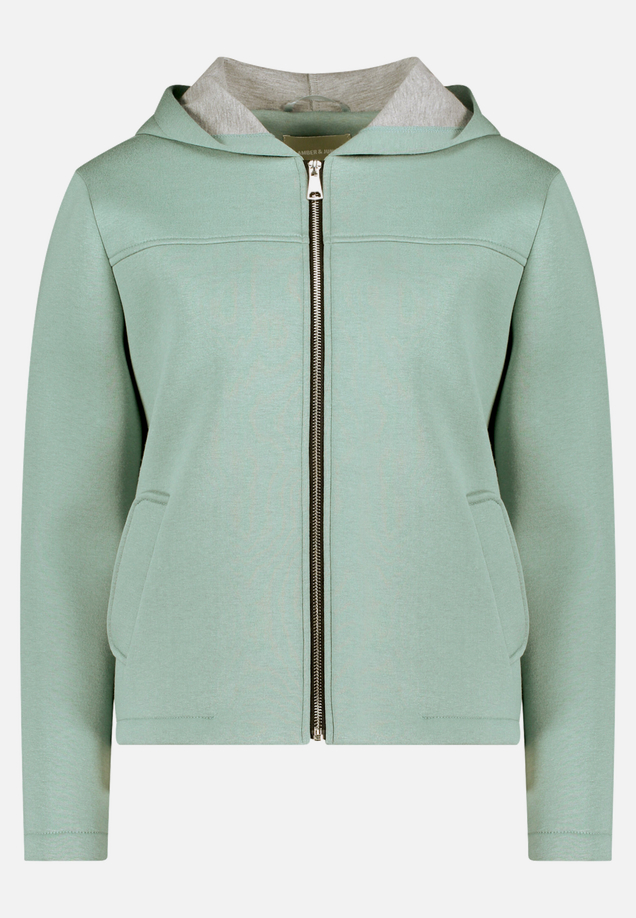 Übergangsjacke mit Kapuze / Vorderseite