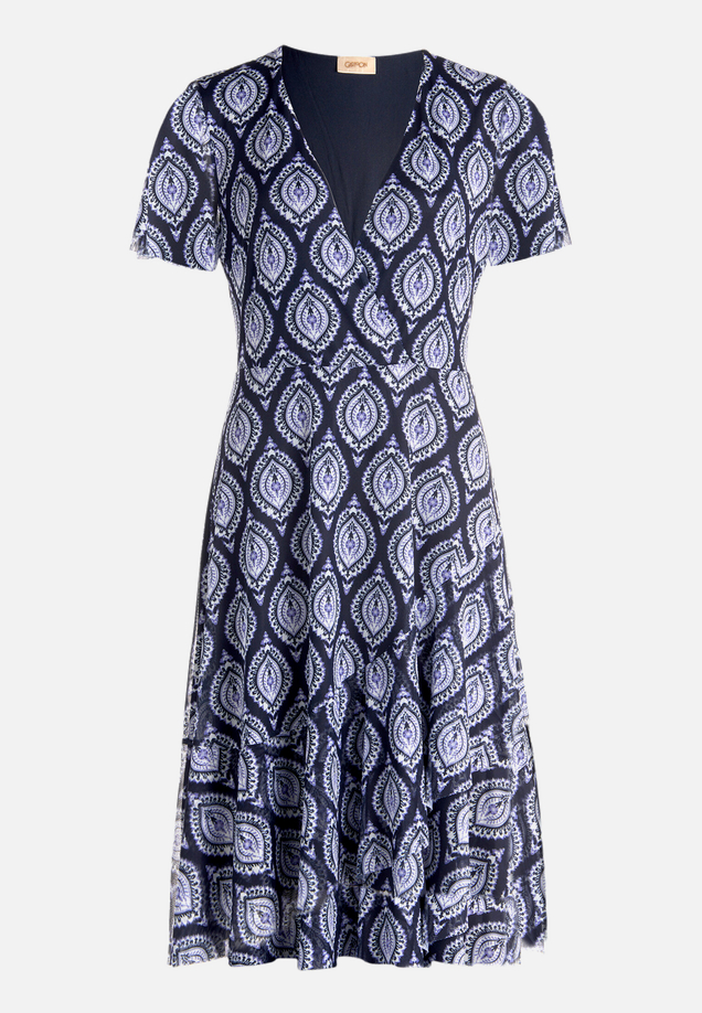 Volantkleid mit Rüschen / Vorderseite