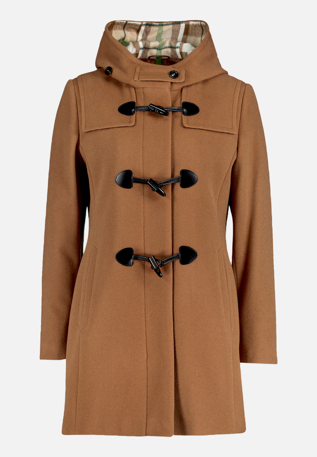 Dufflecoat mit Kapuze / Vorderseite