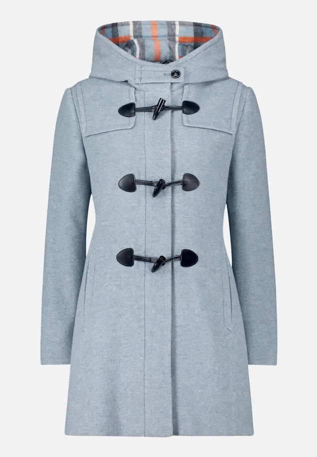 Dufflecoat mit Kapuze / Vorderseite
