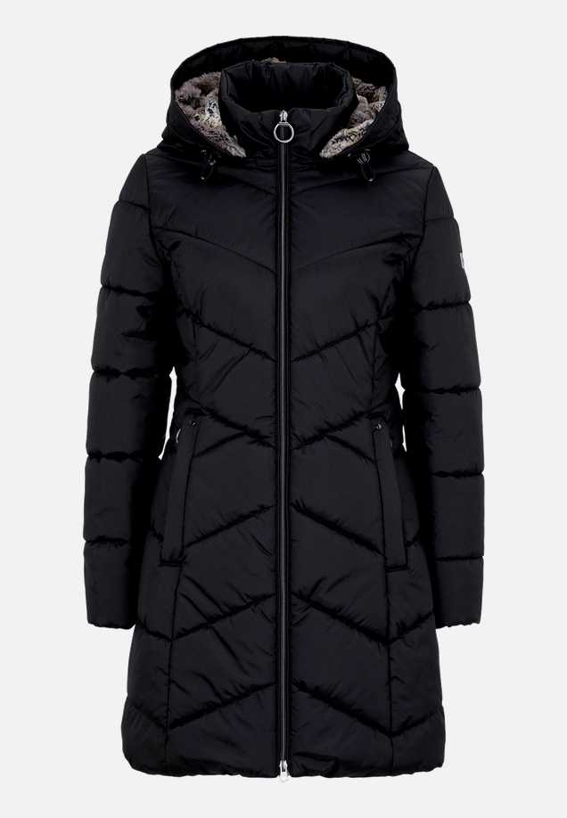 Outdoorjacke mit abnehmbarer Kapuze / Vorderseite