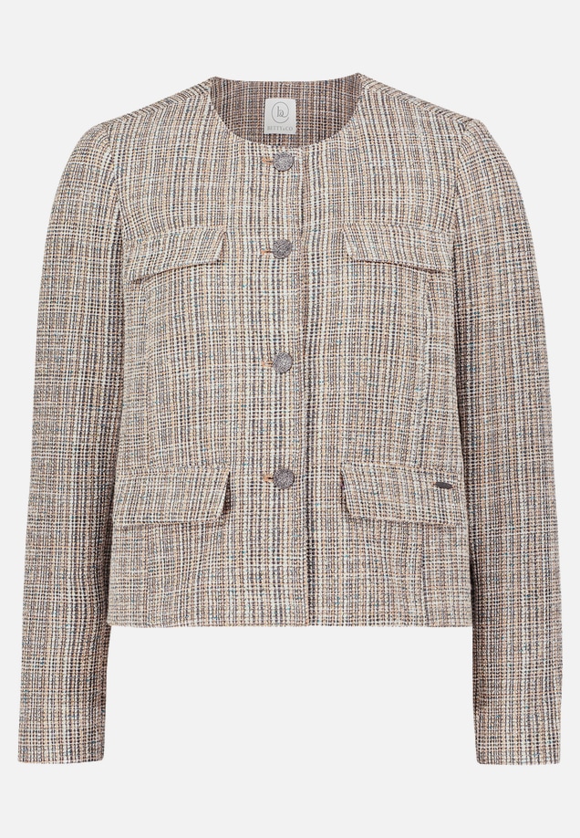 Blazer-Jacke mit Knöpfen / Vorderseite