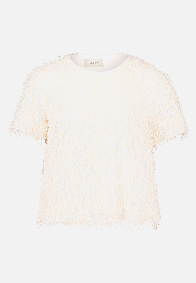Sweatshirt mit Fransen / Vorderseite