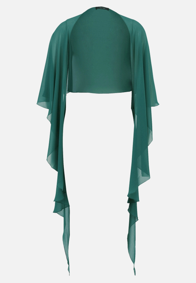 Chiffonstola mit Volant / Vorderseite
