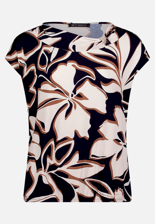 Print-T-Shirt mit Rundhalsausschnitt  / Vorderseite